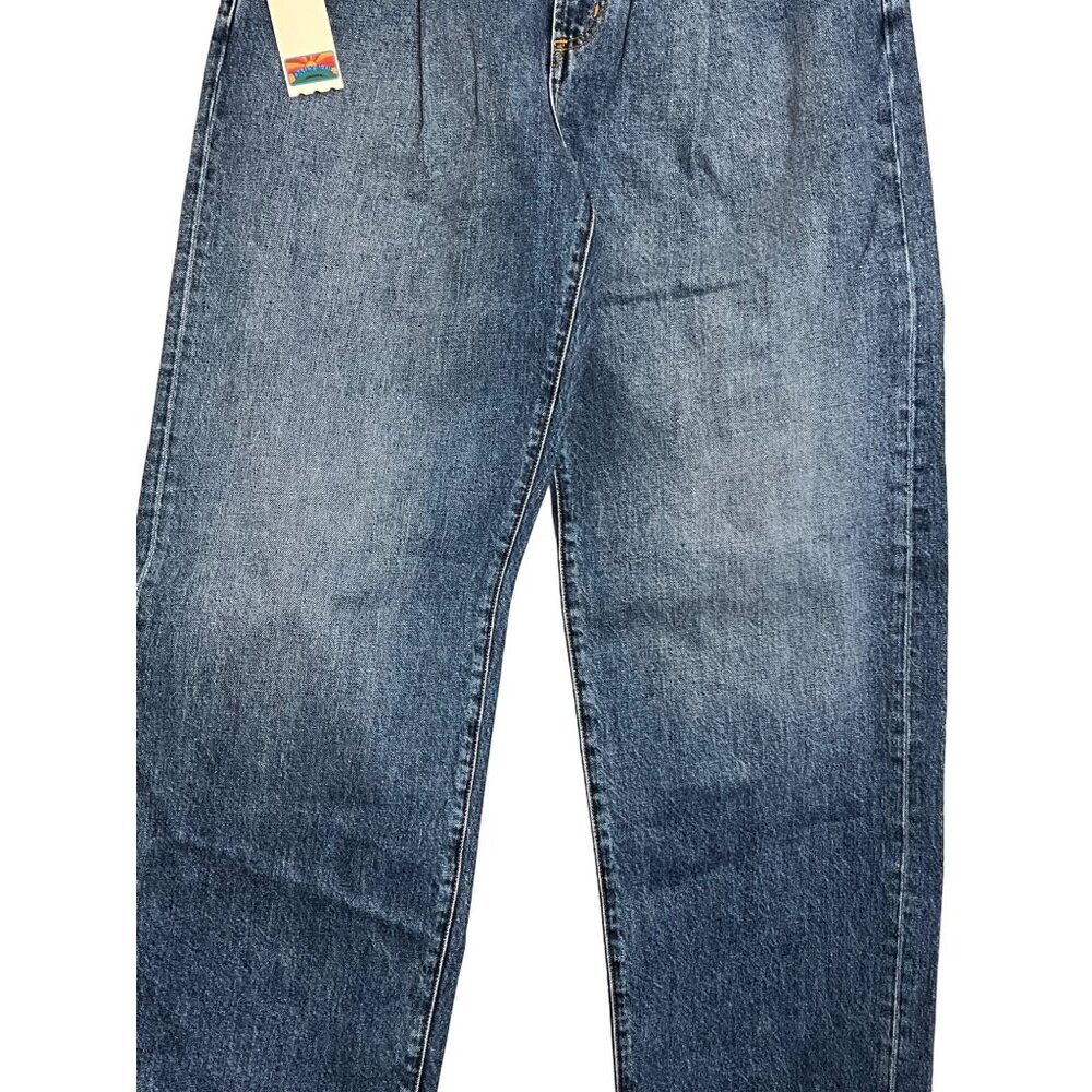NWT $355 Daily Blue by Adrian Goldschmied LOVE 24  Cotton USA Barrel Legs - Picture 14 of 14